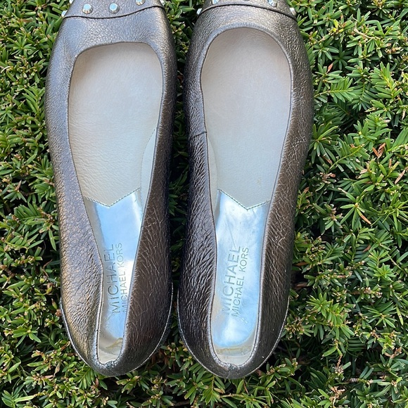 Michael Kors toe capped with silver studs see pics! - Picture 5 of 5